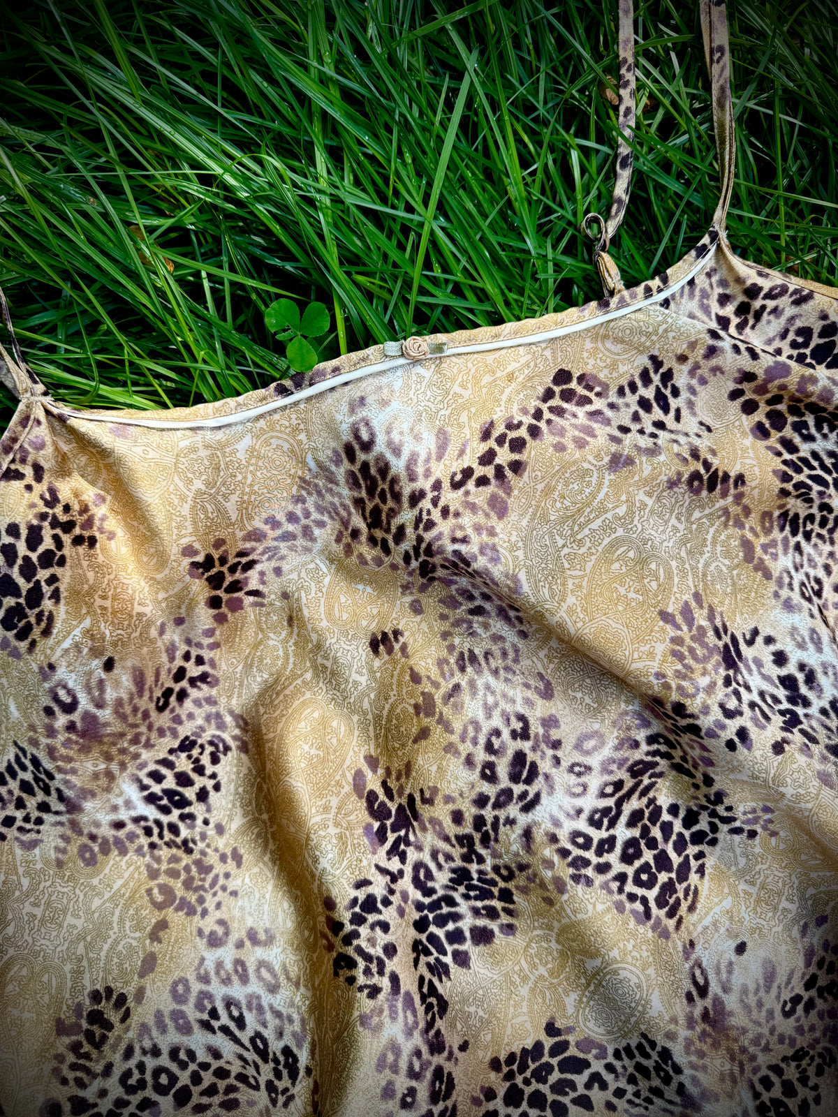 The Bad Habit Leopard Slip Dress | Plus size 2X