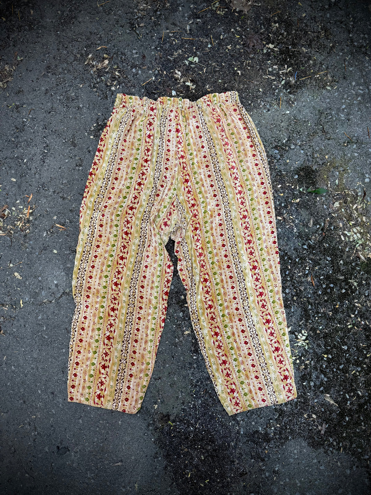 Autumn Harvest Silk Trousers | 1X