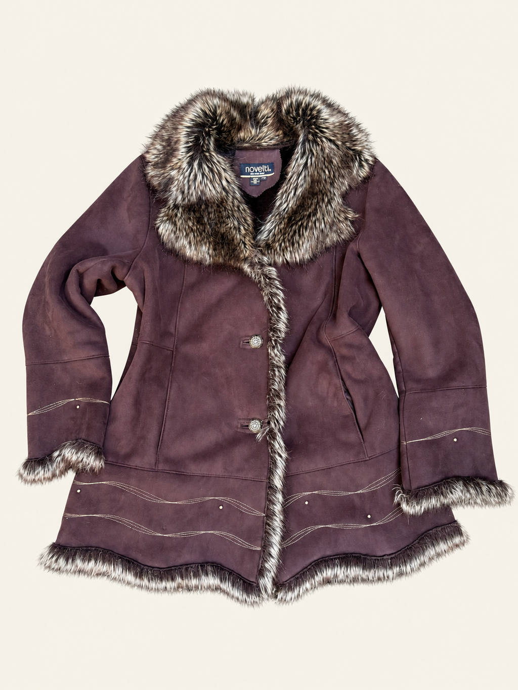 Velvet Haze Penny Lane Coat | L