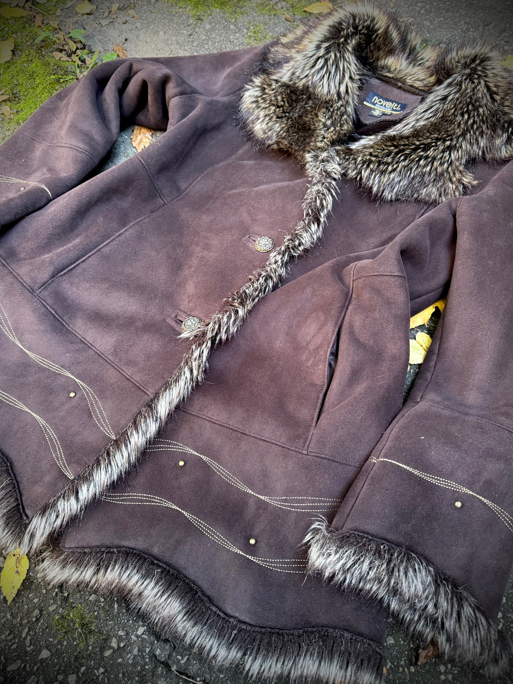 Velvet Haze Penny Lane Coat | L