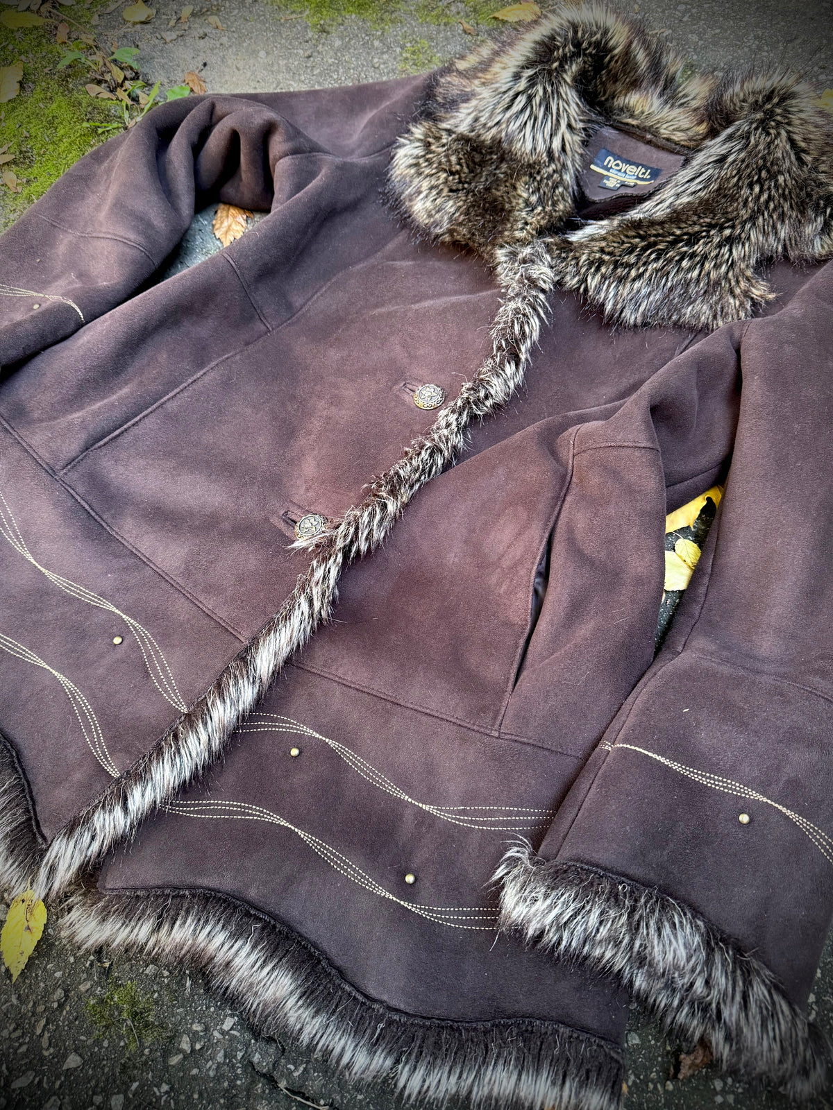 Velvet Haze Penny Lane Coat | L