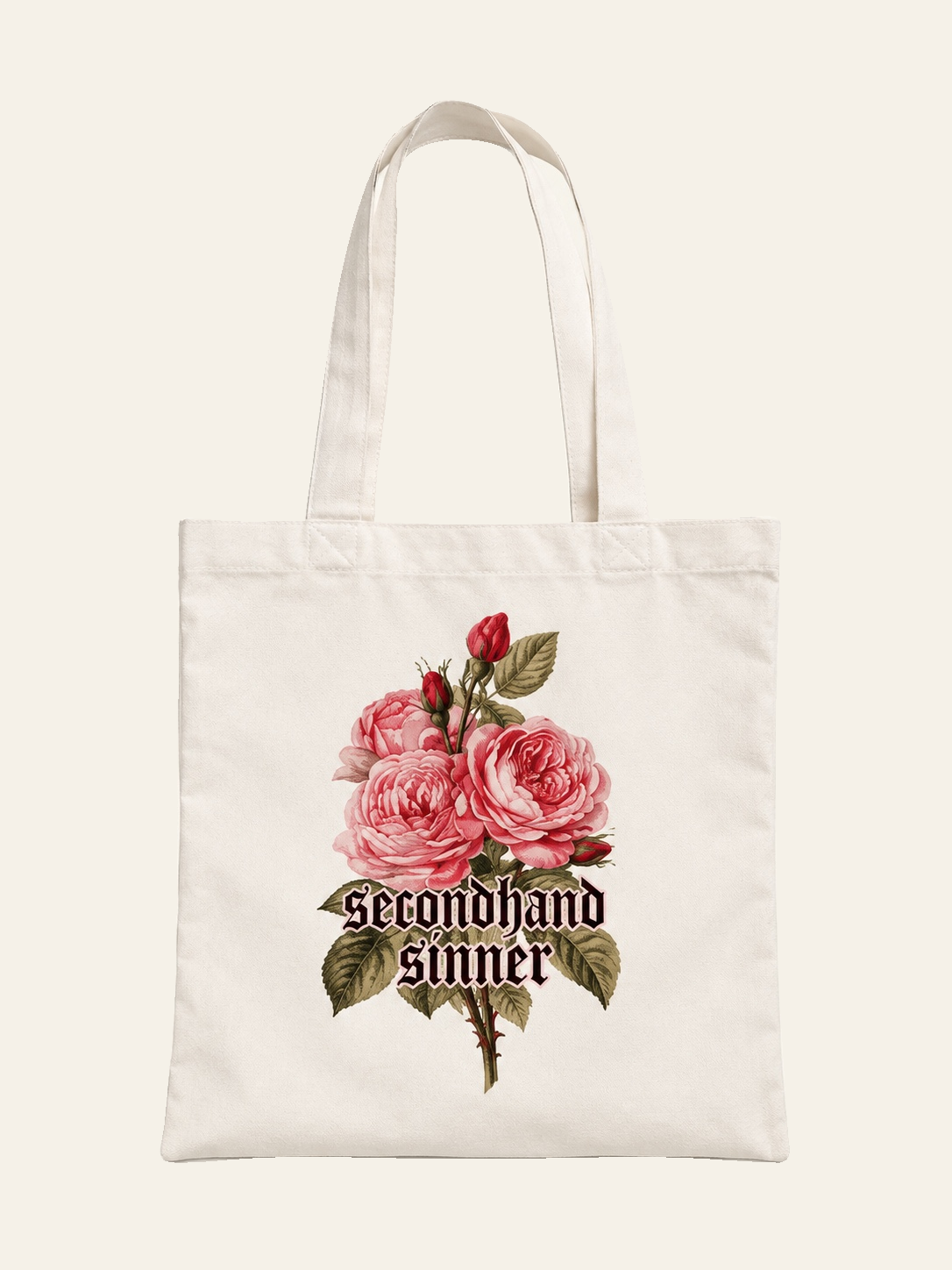 Secondhand Sinner Rose Tote