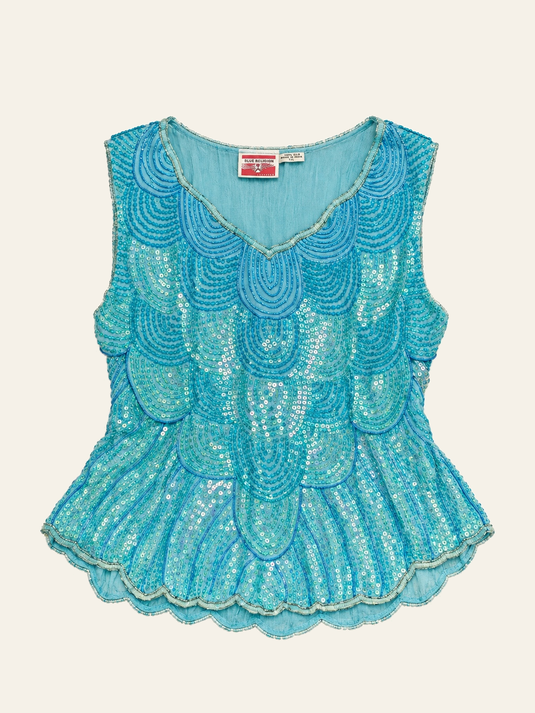 Blue Religion 100% Silk Top | XL