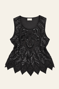 Midnight Butterfly Tank | Large