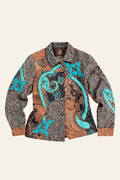 Turquoise Rodeo Moon Jacket | Medium