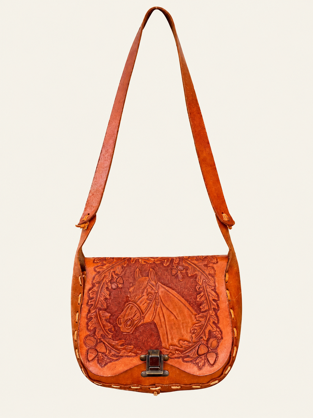 Horse Cottage Crossbody Purse