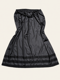 After Dark Satin & Lace Slip Skirt | XL